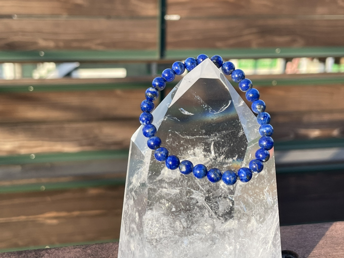 ラピスラズリ　約6φ　～邪気を払う/精神性を高める～