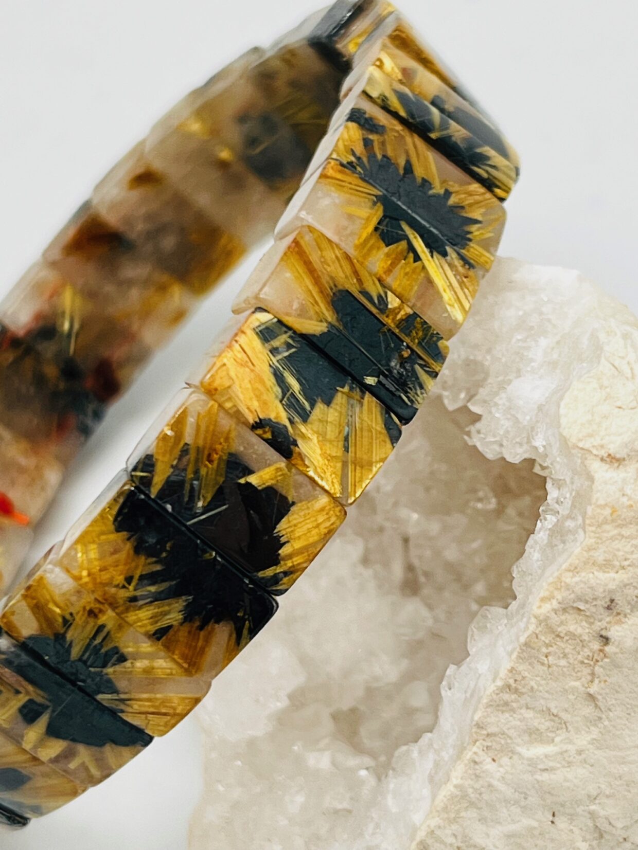 太陽放射ルチルバング 幅1.7～1.8mm 内周19cm | Wish & Amulet